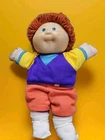 Cabbage Patch Kids Red Hair Green Eye OK 60 Dimple Designer Clothes CPK Vtg RARE