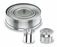 Lacor 68069 Set Mit 7 Teigausstecher, Rund, Glatt