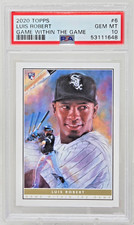 2020 Topps Game Within the Game LUIS ROBERT RC Rookie Card PSA 10 GEM MINT