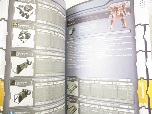 ARMORED CORE 4 Official Operation Guide Sony PS3 Book 2007 Japan EB47 - Picture 10 of 10