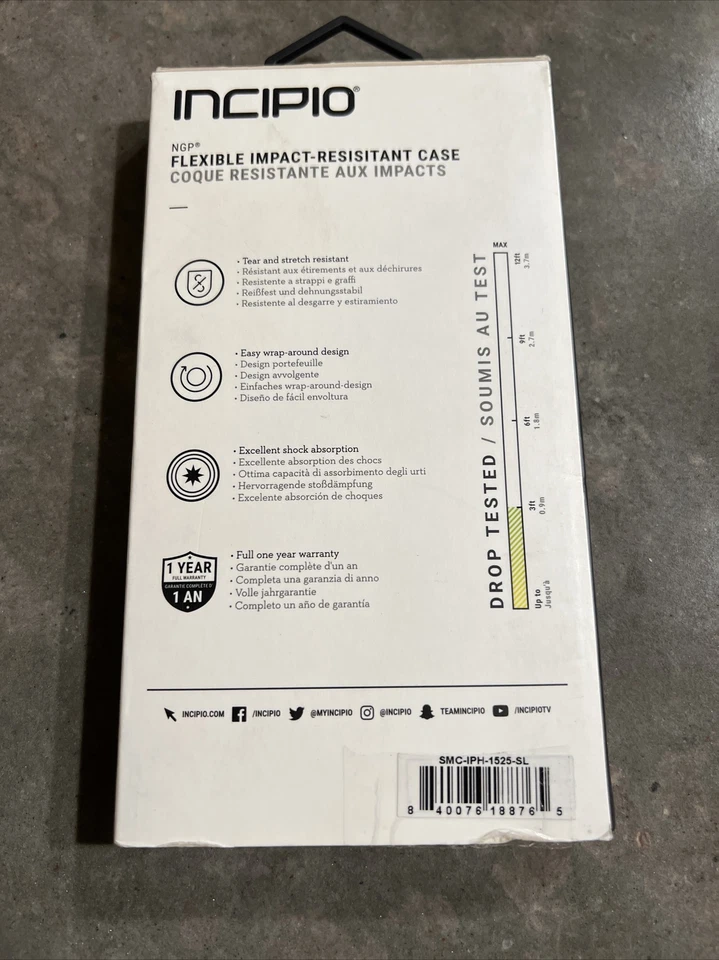 Capa Glitter Iridescente Flexível Incipio Design Series para iPhone 8 Plus/7 Plus - Imagem 2 de 2