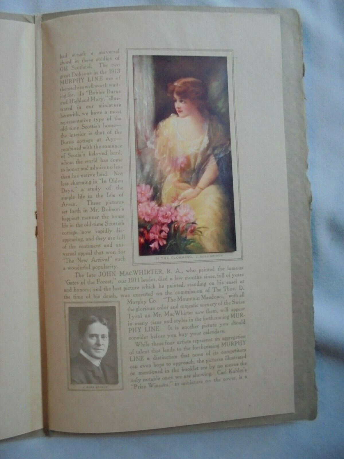 Murphy Winners For 1913, Carl Kabler, + More, Salesman Sample Calendar