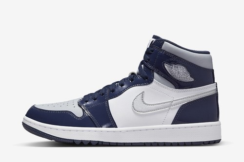 NEW Nike Air Jordan 1 Retro High Golf Midnight Navy Mens DQ0660-100 SIZE 13 - Picture 2 of 5