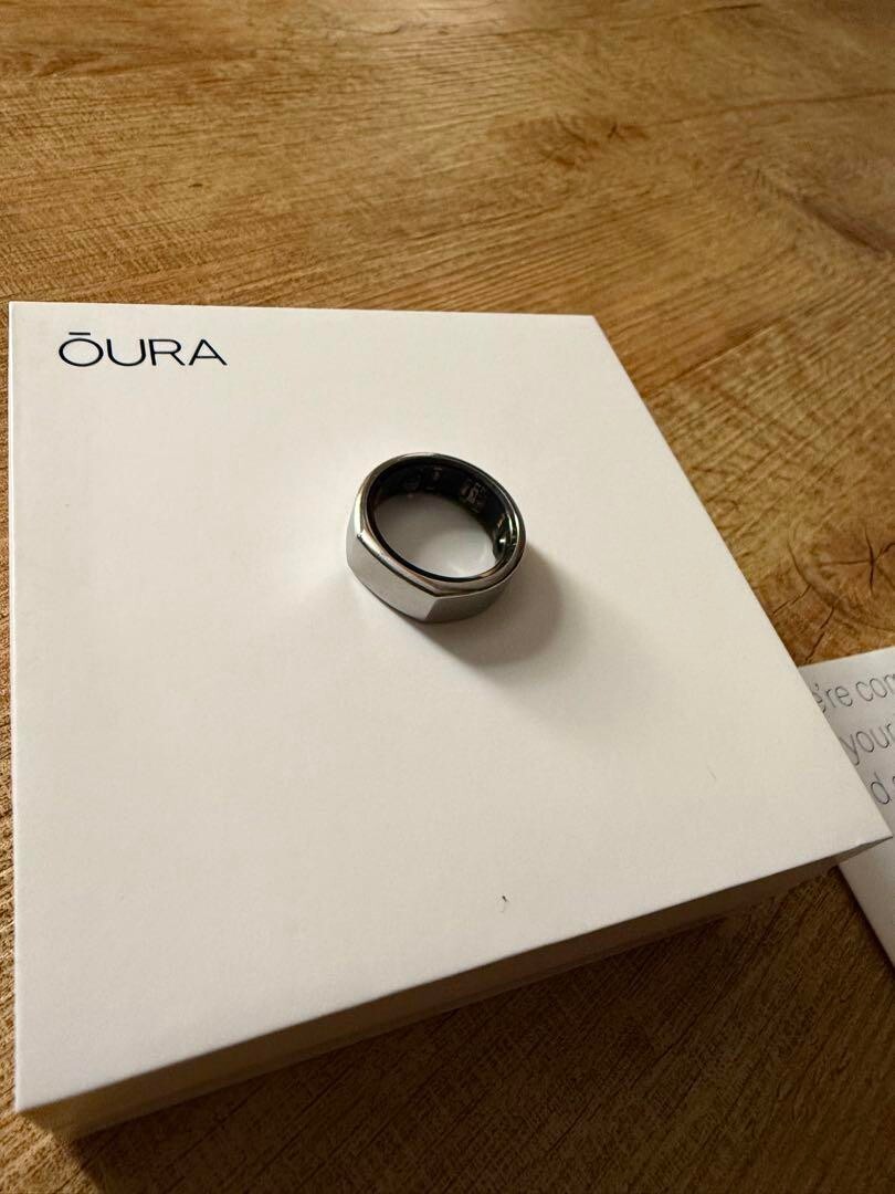 OURA ring Gen3 us10 Heritage Silver used | eBay OURA ring Gen3 us10 Heritage Silver used | eBay