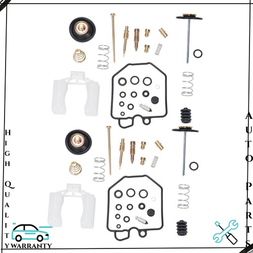 FITS HONDA CM400C CM400E CM400T 1980-1981 2X CARBURETOR REPAIR Rebuild KIT&FLOAT - Picture 2 of 5