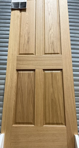 NUOVO IN!! IMPIALLACCIATURA ROVERE PREFINITO 4 PORTE PANNELLI 1981mm X 838mm X 35mm NUOVO IN! - Foto 6 di 7