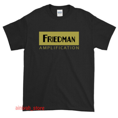 New Friedman Amplification Logo Men's Funny T-Shirt USA Size S-XXL