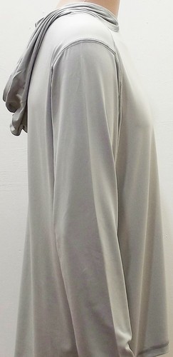 Camisa de sol gris tormenta grande nueva con etiquetas op - Imagen 6 de 10