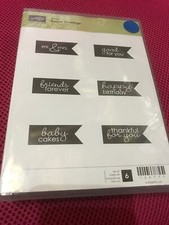 Stampin' Up Stamp Set - Banner Greetings