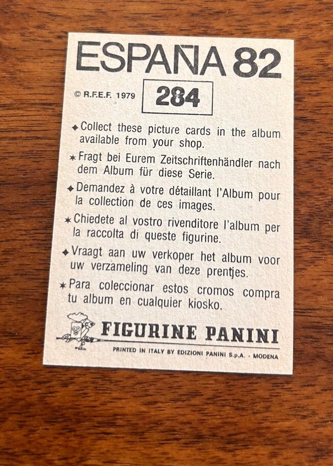 Vignette Panini Michel Platini Espana 82 (Gebraucht) in für CHF 18