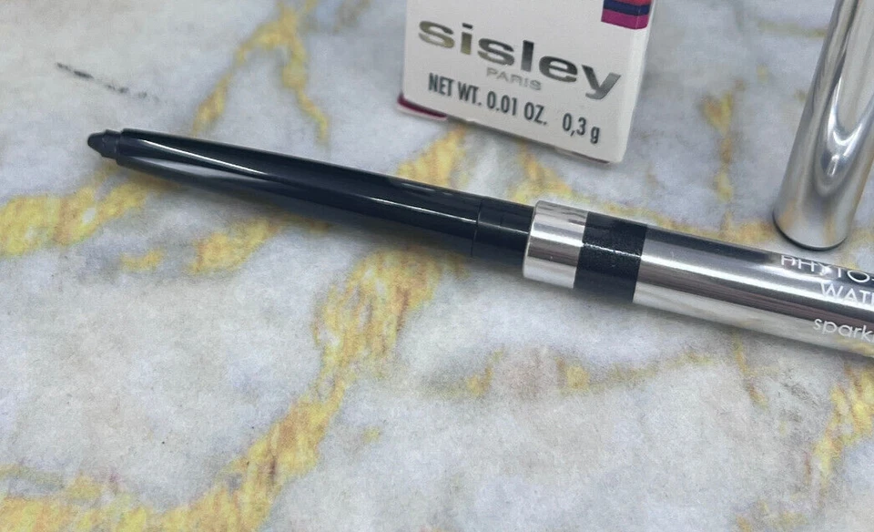 Delineador Sisley Phyto Khol Star impermeable Stylo 1 NEGRO BRILLANTE 0,01 oz Nuevo en caja Foto 2 de 4