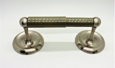 Styleselections Glendale Satin Nickel Surface Mount Toilet Paper Holder #0339031