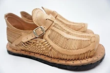 HUARACHES DOBLE PREMIUM RETRO SR ALFARO COLOR NATURAL ACME - MRM61