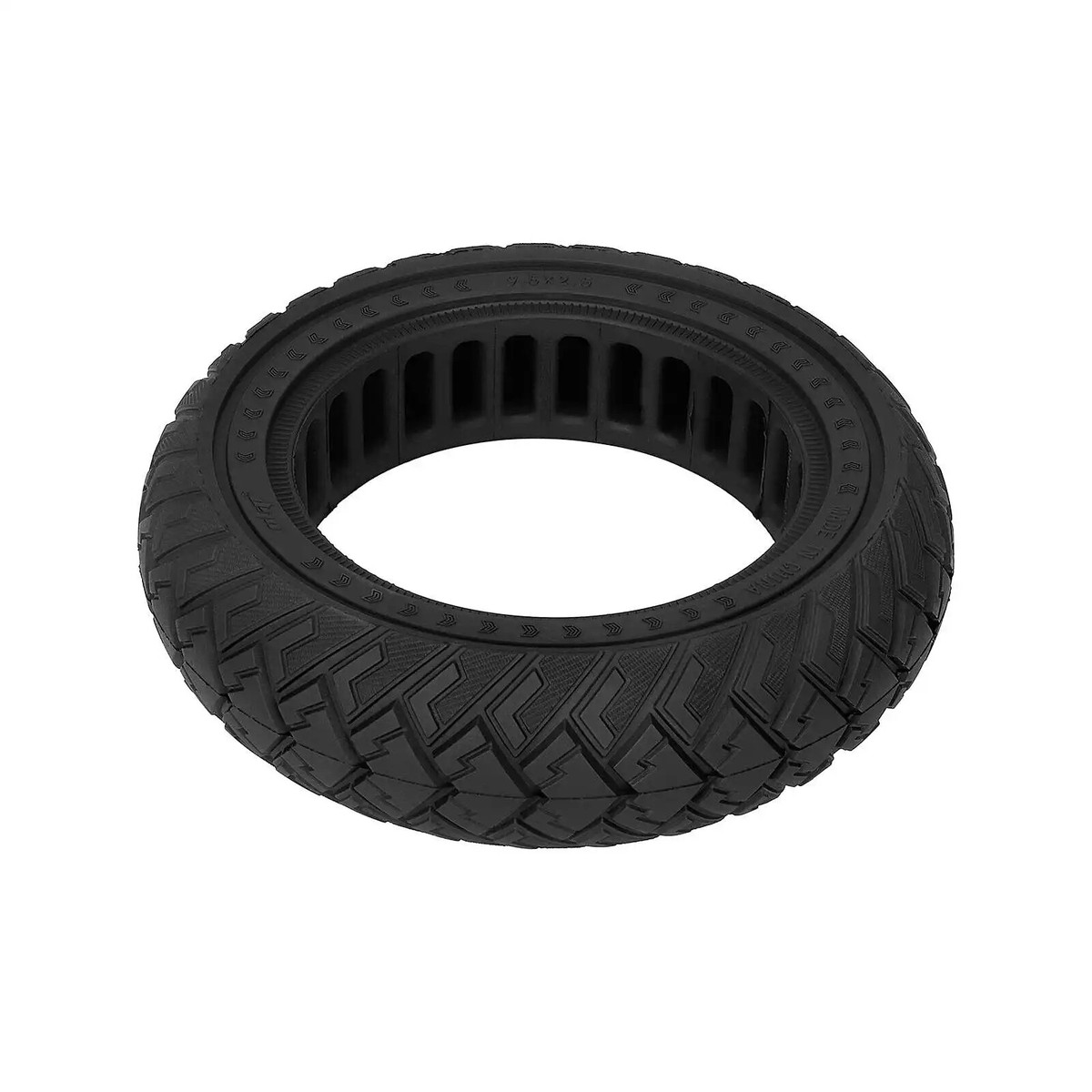 Pneumatico Fuoristrada A Nido D'ape Per Scooter Elettrico NIU KQI3. Misura 9.5*2.5-6.1, Gomma Nera.