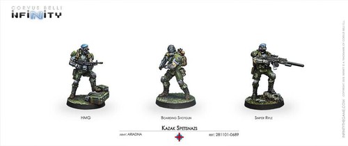 Corvus Belli Infinity Ariadna Spetsnaz Pack Tatary TAK - Bild 2 von 6