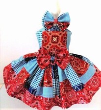 DOG HARNESS DRESS Bandanna NEW HANDMADE FREE SHIPPING