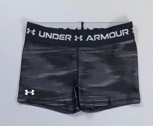 Girl's Youth Under Armour UA Fitted Shorts NEW - Picture 2 of 5