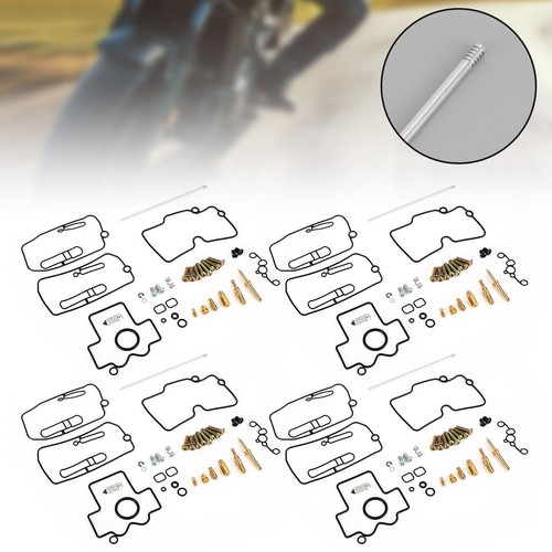 4X Carburetor Carb Rebuild Repair Kit fit for Yamaha YFZ450 2004-2009 T9 - Picture 3 of 12