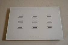 VITREA VTOUCH GLASS WHITE Faceplate Only