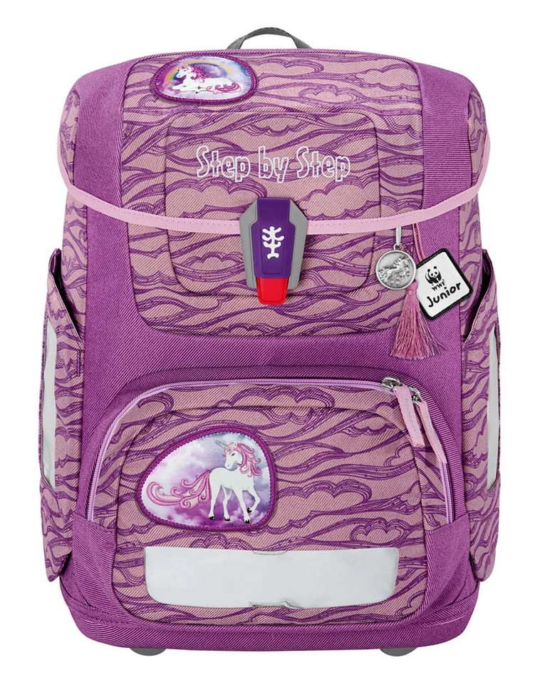 Step by Step Circle Schulranzen-Set 5-teilig Lovely Unicorn Nuala violett - Bild 2 von 4