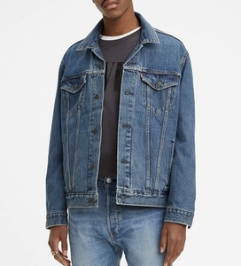 levi trucker denim jean jacket xl mens