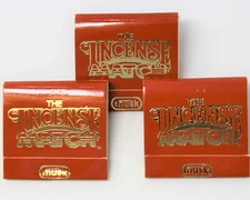 Musk: Scented Incense Match Books - Lot of 3 Books (90 Matches)