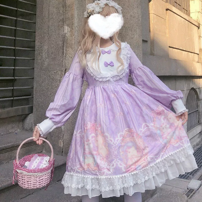 Purple Kawaii Dress