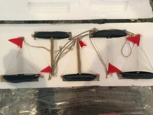 pottery barn sailboat mobile