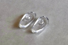 Silicone Clear Screw In Replacement Nose Piece Nose Pads 5 pairs 14mm