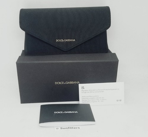 DOLCE & GABBANA brown havana pearl/purple-brown DG4438 34387N 55 sunglasses NEW - Picture 5 of 11