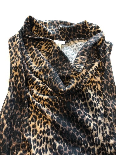 Fiona & purple Cheetah Womens Shirt Size M - Picture 6 of 10