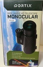 Portix Monocular Wide Angle HD Telescope T12x50