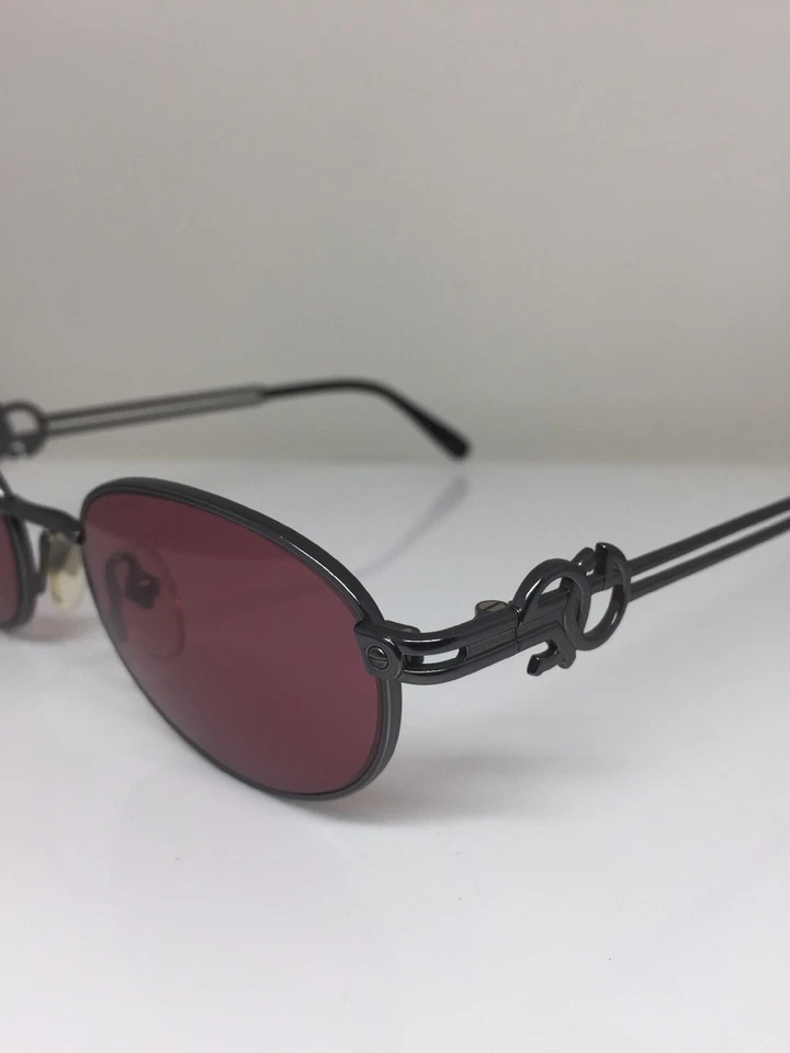 Nuevas gafas de sol vintage Jean Paul Gaultier JPG 57-5101 C. grises nuevas hechas en Japón Foto 2 de 4