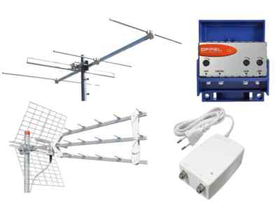 Set Offel Digitale Terrestrische Antenne Dvbt 5G Made IN Italy