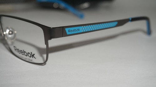 Reebok Eyeglasses Frame New R2031 Gunmetal 54 17 145 - Picture 6 of 12