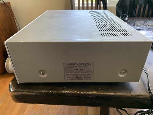 1980 Onkyo TA-2040 Stereo Kassettendeck Band Player braucht Gürtel Projekt 2-Köpfe - Bild 6 von 11