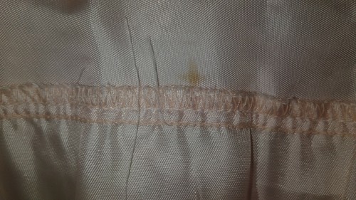 Vintage Gunne Sax Jessica McClintock Baby Pink Lining White Lace dress 9-10 - Picture 10 of 12