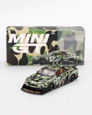 Tokyo auto salon 2025 MINI GT会場限定 LBWK Tokyo Auto Salon 2025 Limited Edition Liberty walk LBWK Bape