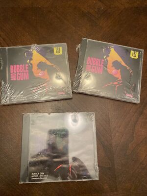 U CHEW BUBBLE AND GUM. ORIGINAL BUBBLE GUM DISC. U2. SEALED 3 For The Price Of 2