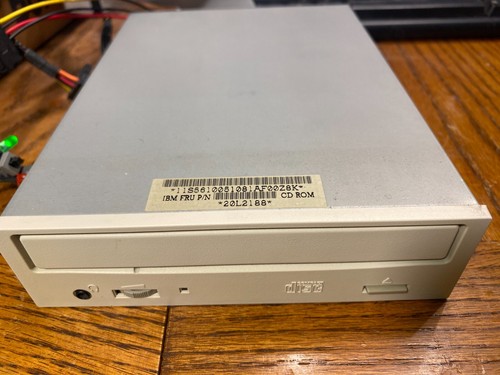 Vintage Hitachi CDR-8430 CD-ROM 32x working pull from Aptiva 2138 (mfg. 2/1998)