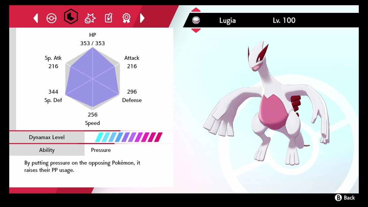 Pokemon Sword and Shield Ultra Shiny Lugia 6IV-EV Trained – Pokemon4Ever