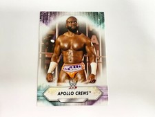 Apollo Crews 2021 Topps WWE Base Card # 137