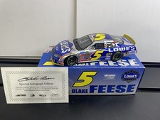 Blake Feese 5 Lowe's / Autographed 2005 Monte Carlo 1/900 P/N 109511 With COA