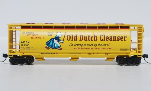 Old Dutch. N Scale. 3 Bay Cylindrical Covered Hopper. Bowser. Rd# 173165. New. | Zustand: New