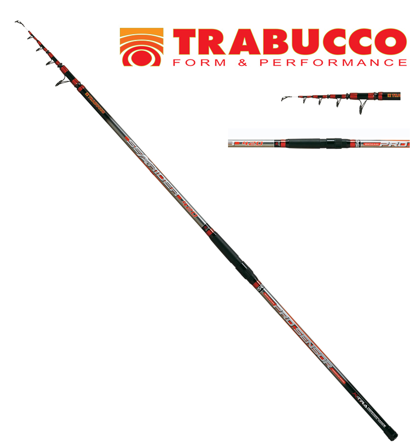 16920400 Canna Pesca Surfcasting Trabucco SeaRIDER 4.00 150 Gr RN 16920400 Canna Pesca Surfcasting Trabucco SeaRIDER 4.00 150 Gr Canna RN fc0319