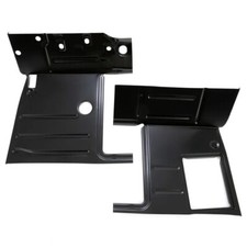 For Chevrolet Gmc Truck 1947-1954 1948 Left Right Side Black Floor Pans