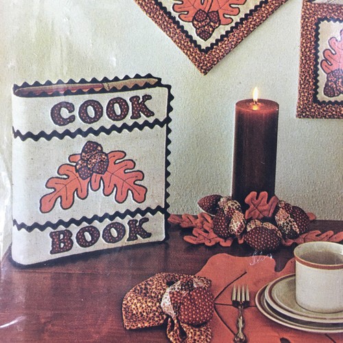 Colección de cocina The Gingham Goose roble bellota patrón de costura decoración de otoño GGP023 - Imagen 8 de 8