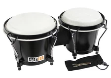 Gearlux Tunable Bongos - Black