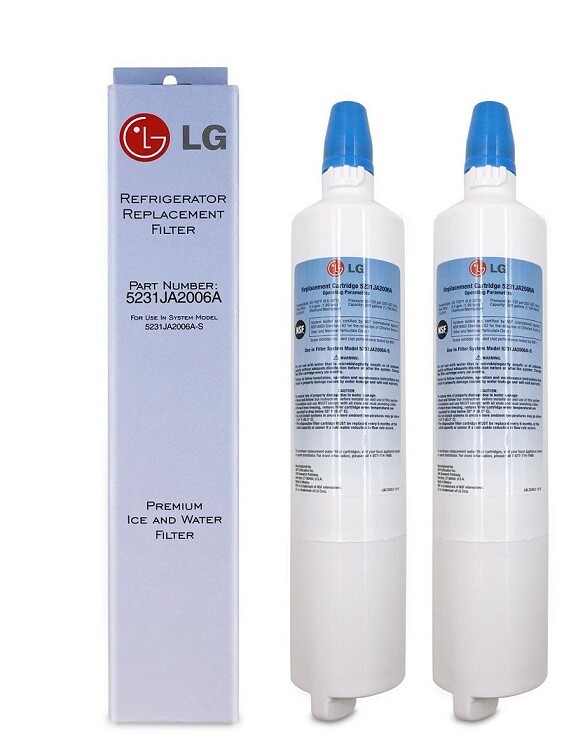 Genuine LG LT600P 5231JA2006A Premium replacement fridge water filter