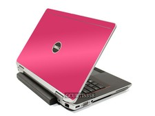 HOT PINK Vinyl Lid Skin Cover Decal fits Dell Latitude E6520 E6530 Laptop
